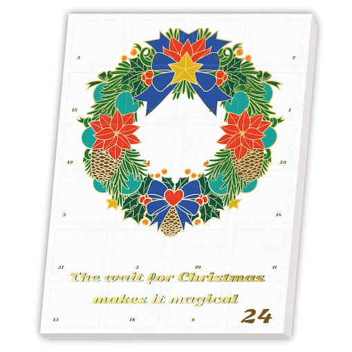 KALENDARZ ADWENTOWY 2025 Z KAWAMI - 24 RÓŻNE SMAKI KAW DESEROWYCH PREMIUM - PREZENT UPOMINEK NA ŚWIĘTA MIKOŁAJA DLA KOBIETY MĘŻCZYZNY FACETA