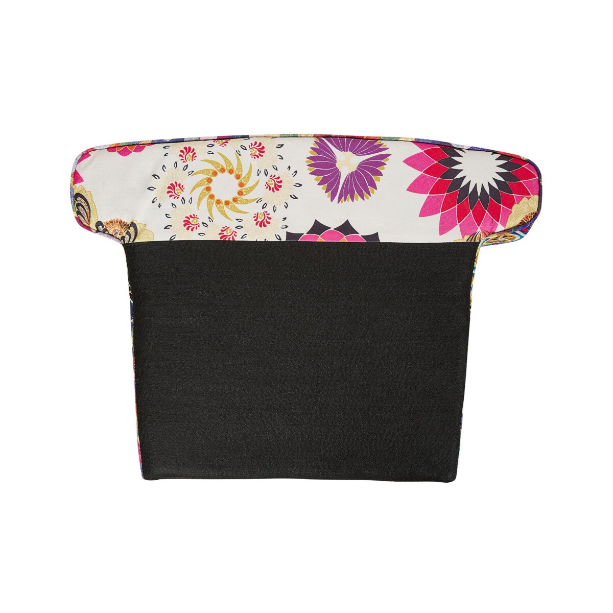 Fotel uszak patchwork niebieski MOLDE