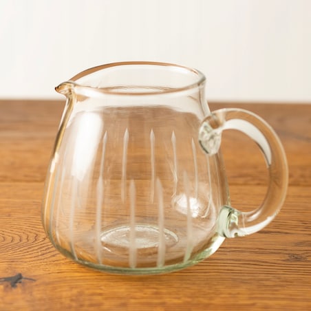 DZBANEK DO SOSÓW ŚMIETANKI szkło z recyklingu 300ml