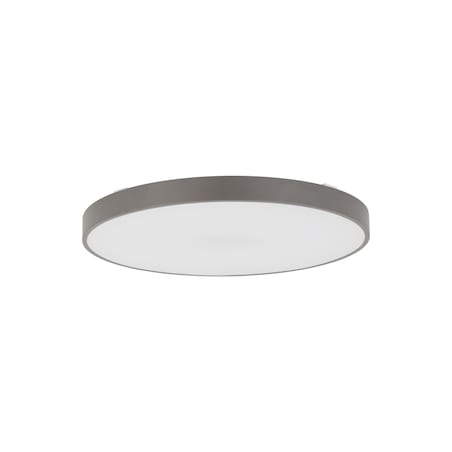 Lampa Sufitowa Łazienkowa Tk Lighting Velis Brązowy Plafon Led 40W Ip54 Zmienna Barwa, Ściemniany