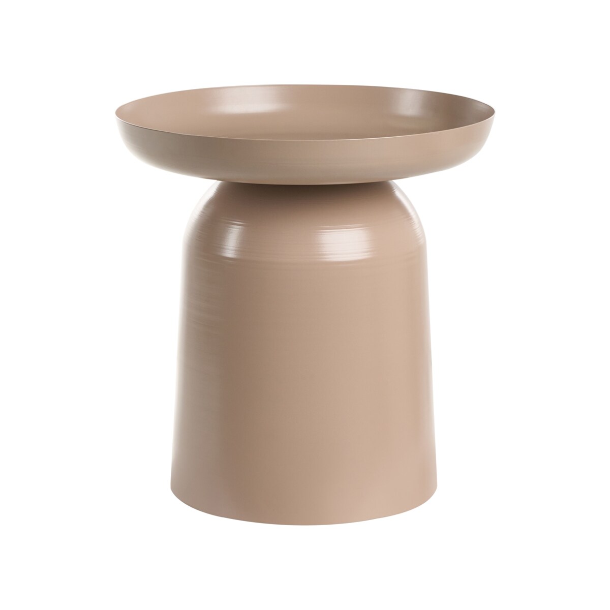 Stolik pomocniczy TORRENS Metal Beżowoszary