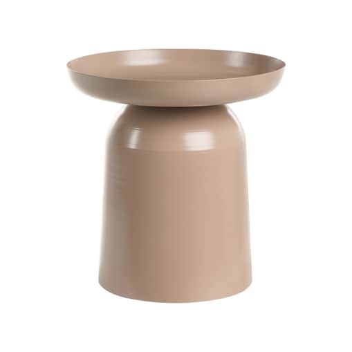 Stolik pomocniczy TORRENS Metal Beżowoszary