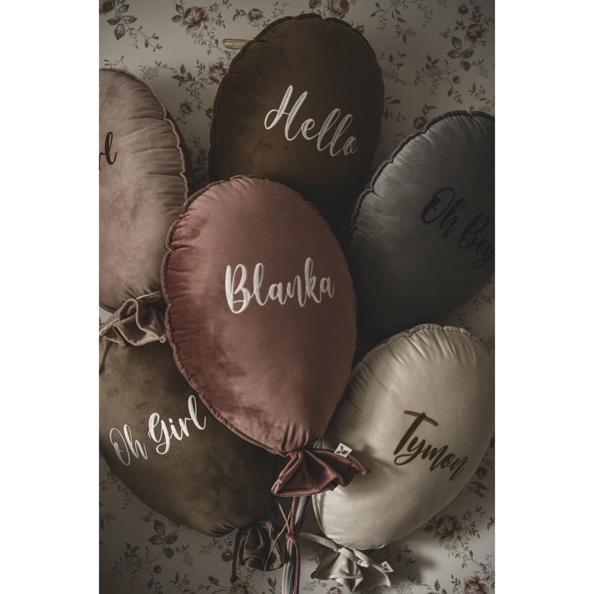 BALON DEKORACYJNY DELUX BLUSH ROSE - HELLO, LIGHT GOLD