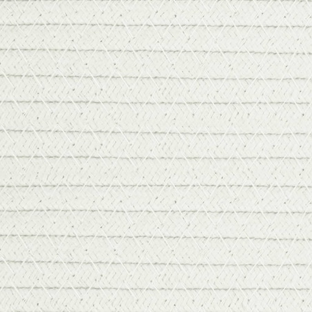 vidaXL Kosz do przechowywania, beżowo-biały, Ø43x38 cm, bawełna