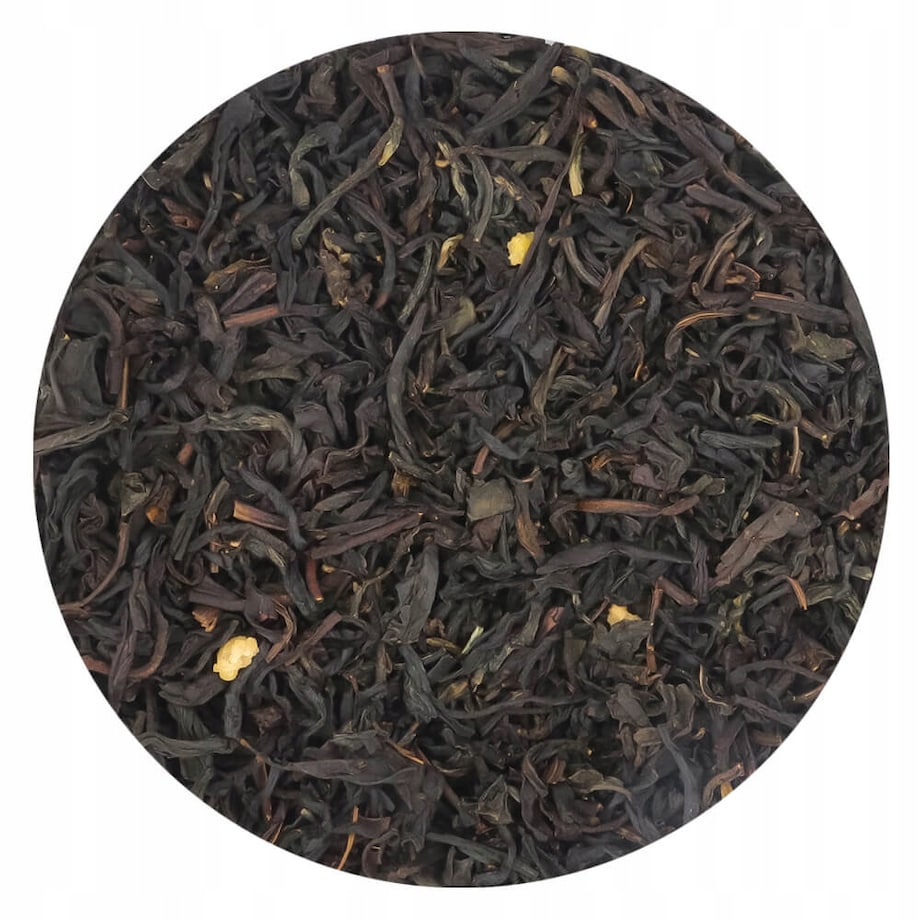 Herbata czarna ORZECHOWA o smaku kruchych kremowych orzeszków PREMIUM - herbata liściasta sypana mieszanka napar susz - gotowa na prezent upominek