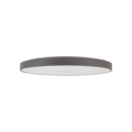 Lampa Sufitowa Łazienkowa Tk Lighting Velis Brązowy Plafon Led 60W Ip54 Zmienna Barwa, Ściemniany