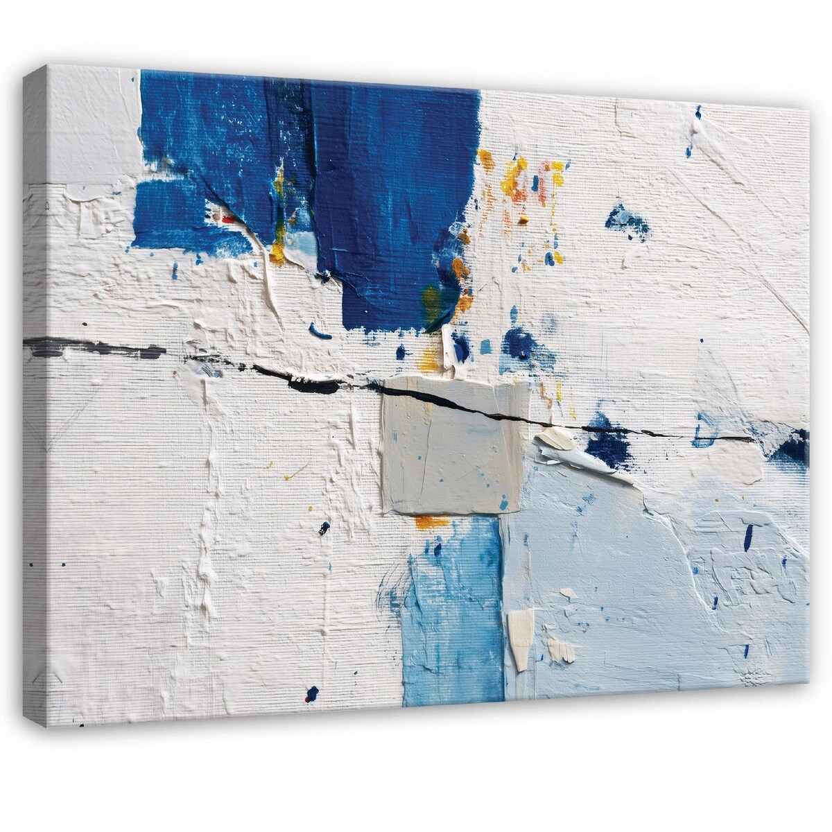 Obraz Do Sypialni Salonu Na Płótnie Abstrakcja Beton Szary 120x80