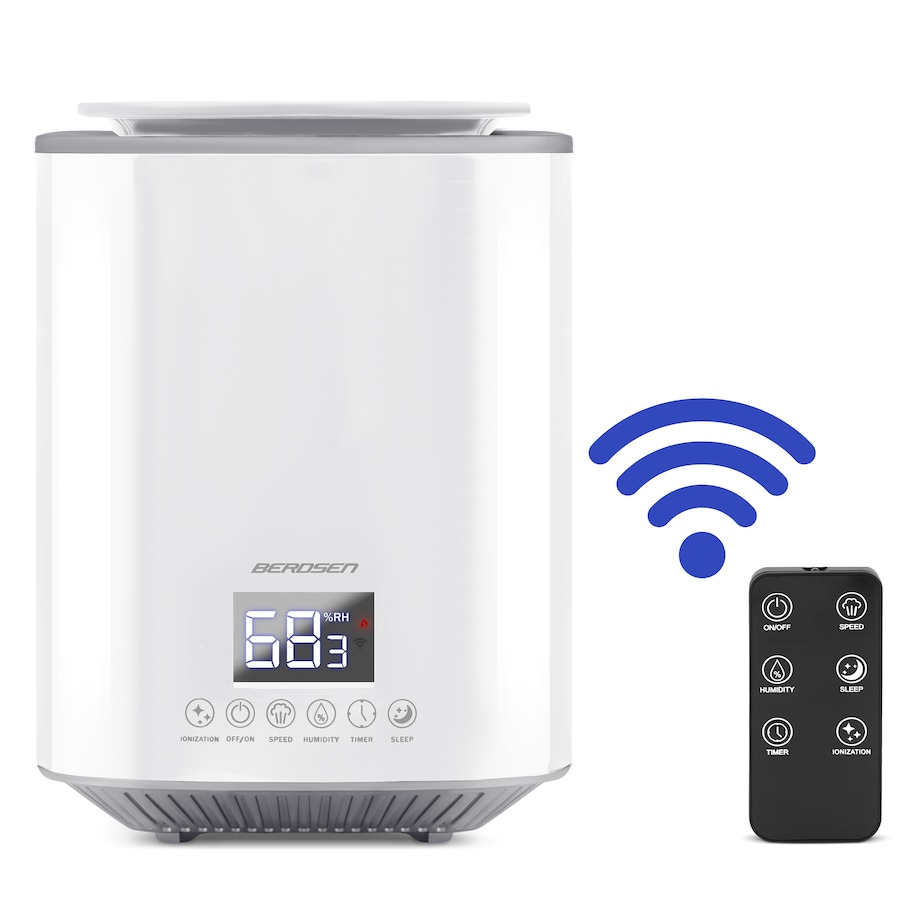 Nawilżacz powietrza ultradźwiękowy jonizator aroma Berdsen