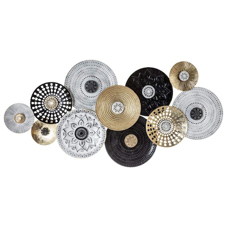 Ozdoba ścienna DECO, designerska, wzór etniczny, dekoracja na ścianę, 134 x 68 cm