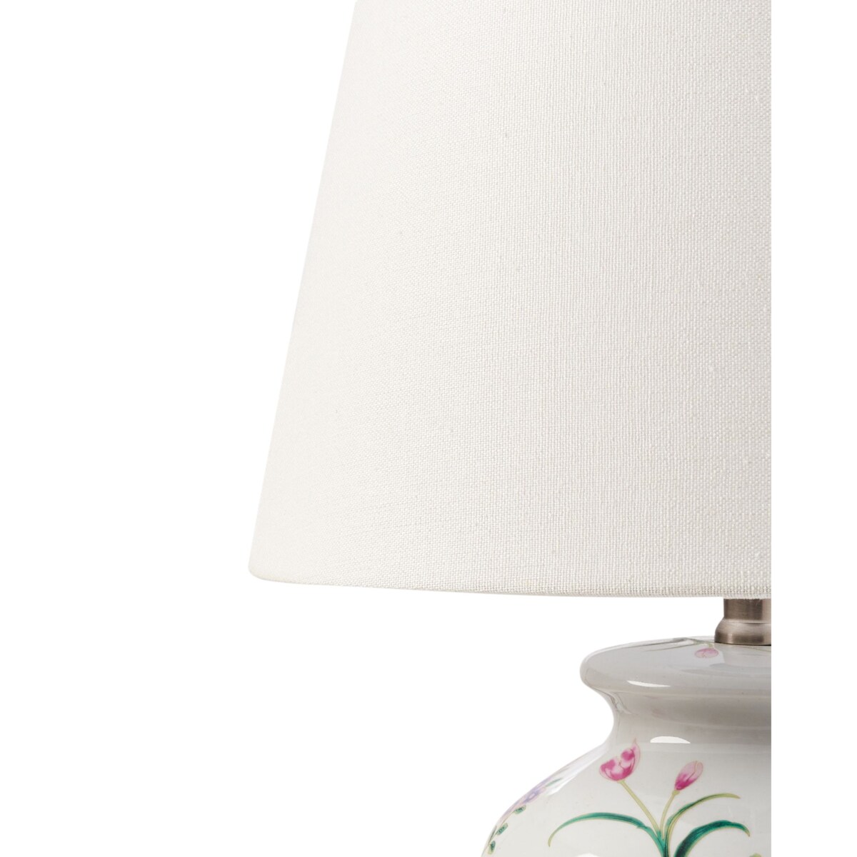 Lampa stołowa ACROSSO Porcelana Biały