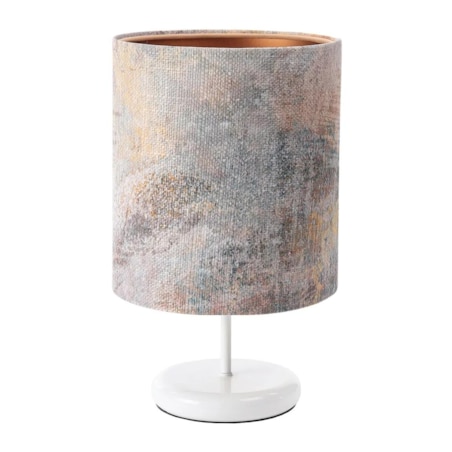 Lampa stołowa MIX-C-W 01 wielokolorowa/miedziana