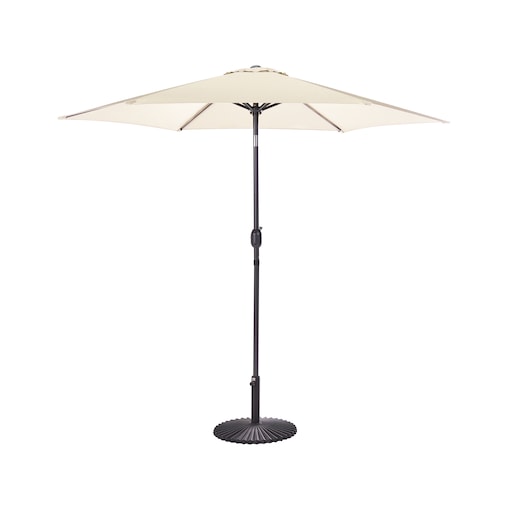 Parasol ogrodowy 266 cm VARESE Jasnobeżowy