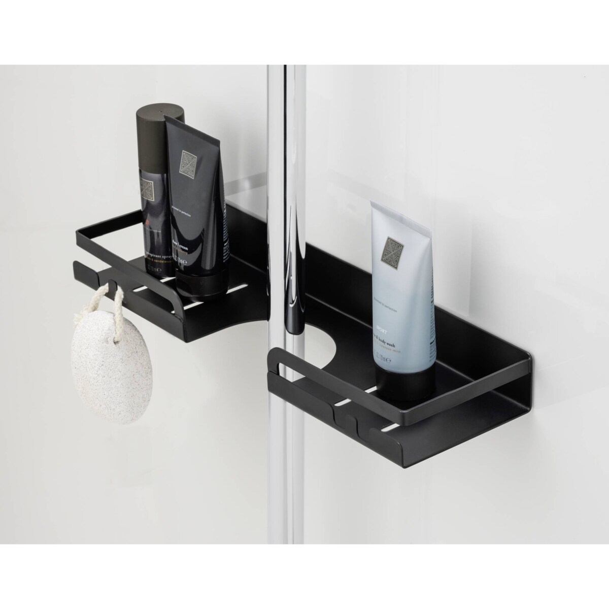 Półka na drążek prysznicowy, stal nierdzewna, Altarella, WENKO