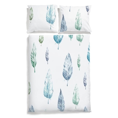 Pościel Pióra 200/200 + 2 x 50/60 cm