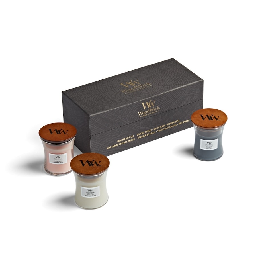 WoodWick zestaw prezentowy - 3 świece małe