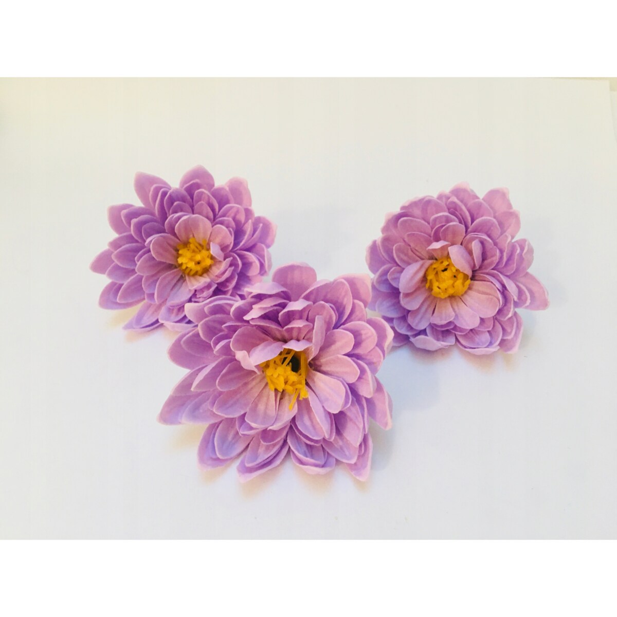 KWIATY MYDLANE FIOLETOWY do bukietu stroik box dekoracja prezent upominek