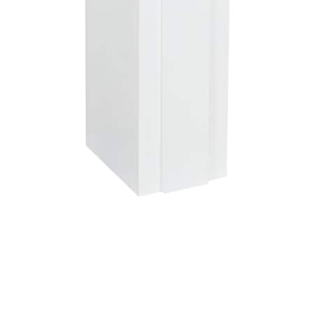 Portal kominkowy BAUDIN Biały