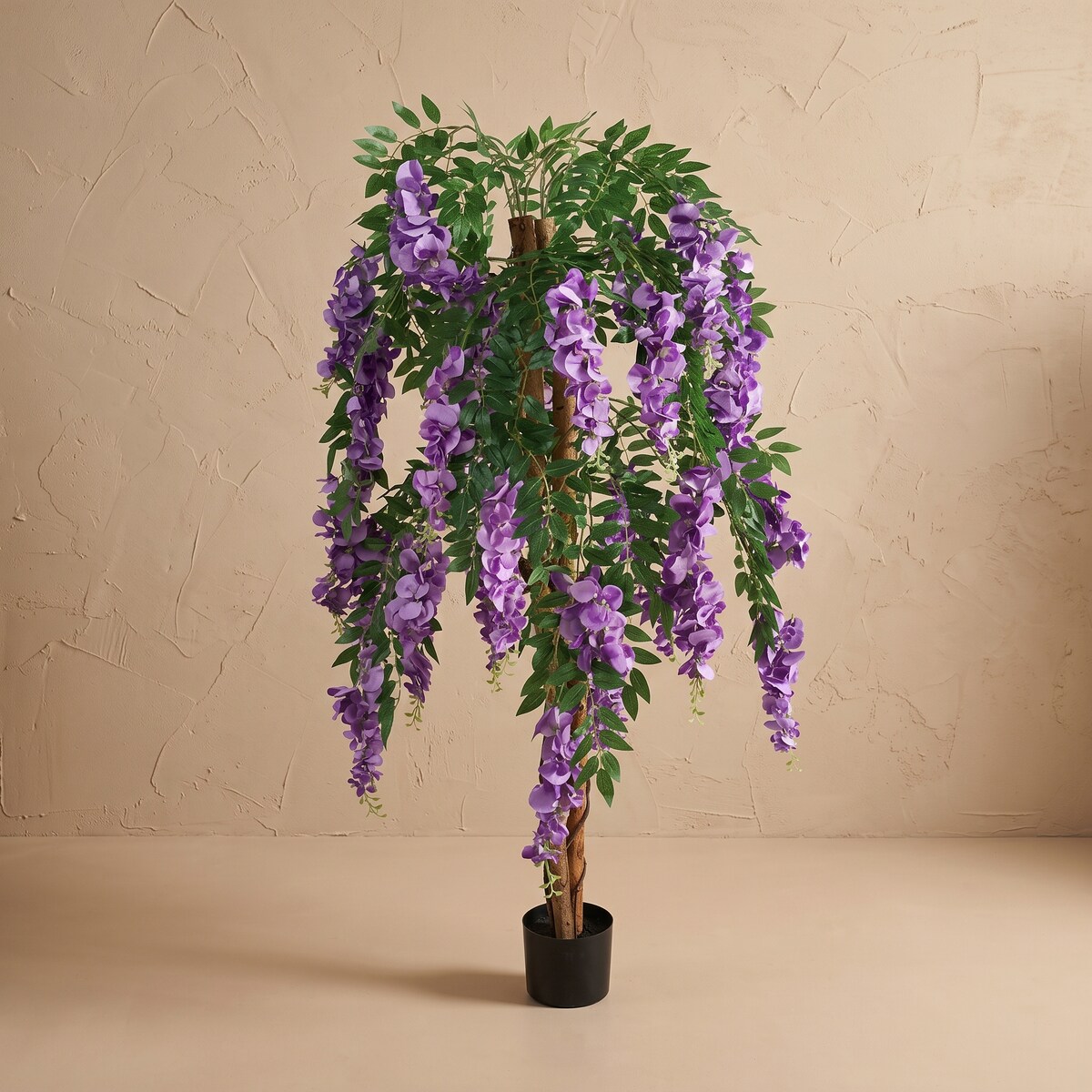 Sztuczna glicynia w doniczce, wys. 130 cm