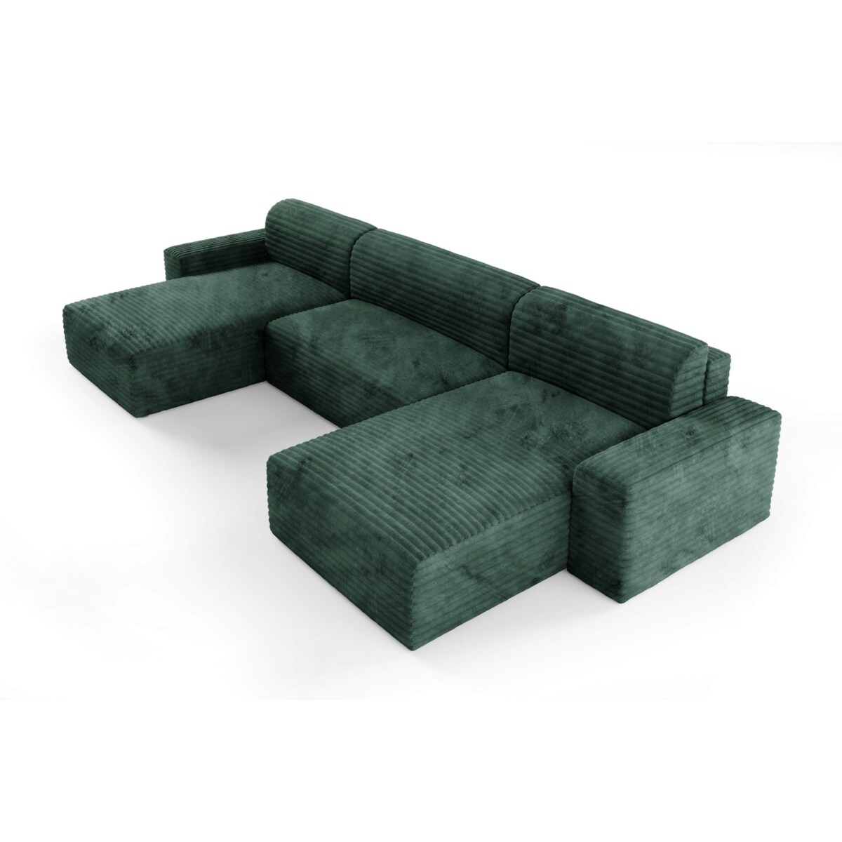 Narożnik COCO U z funkcją spania Kolor: TILIA 39