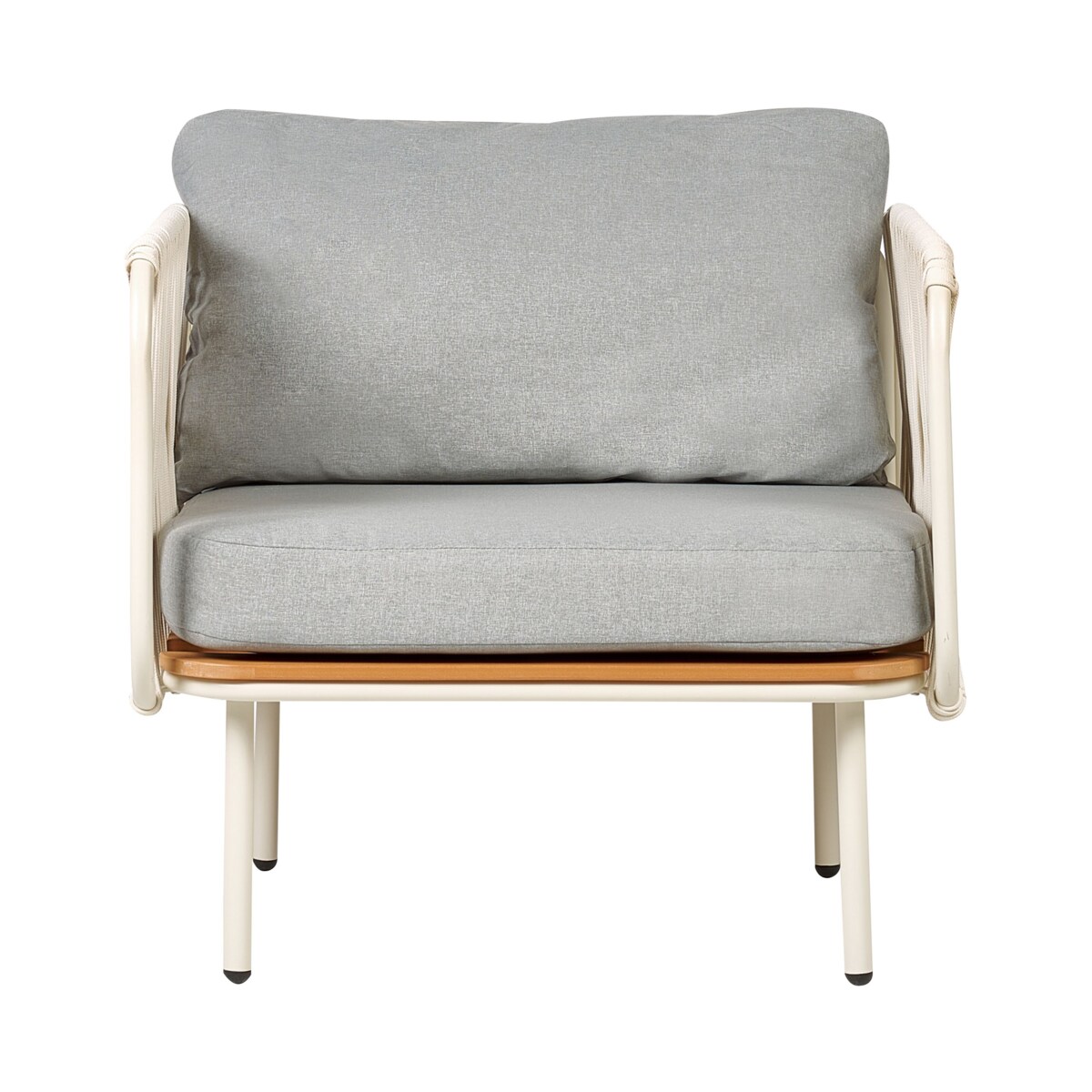 Krzesło ogrodowe Szary SENISE