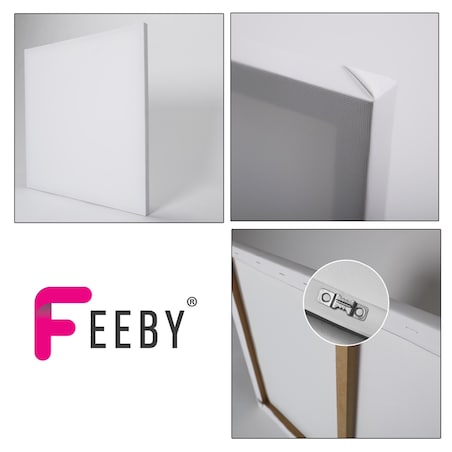 Feeby Obraz na płótnie, Zakochana para Sztuka liniowa 40x60