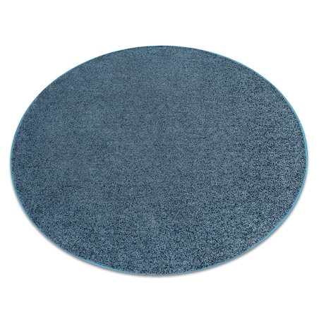 DYWAN koło INDUS granatowy 75 gładki, koło 100 cm