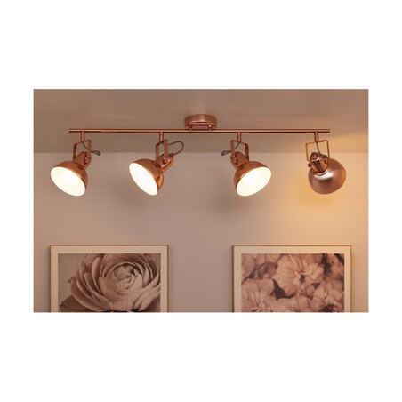 Lampa Sufitowa BRITOP Lighting 4xE27 Max.60W Miedziany Blask, Nowoczesny, Loftowy Design od Polskiego Producenta 1szt.