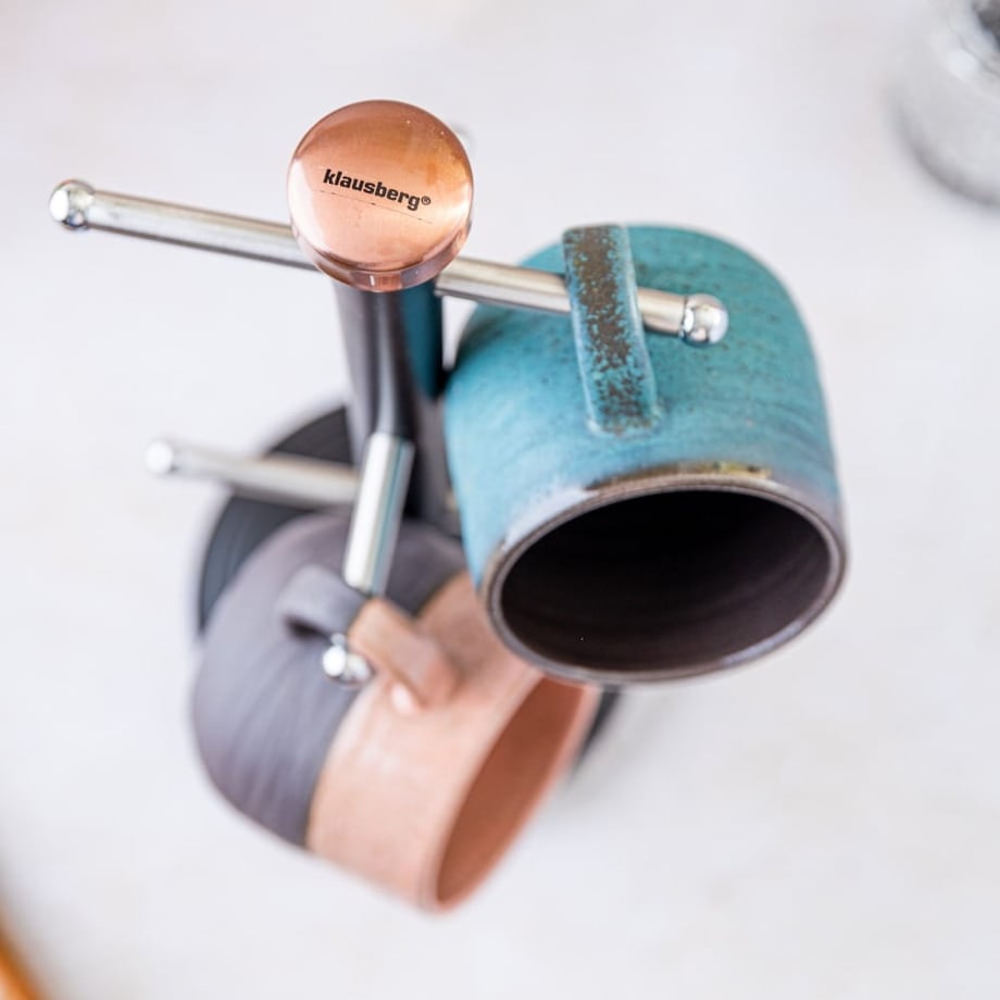 Stojak kuchenny wieszak na kubki filiżanki KLAUSBERG