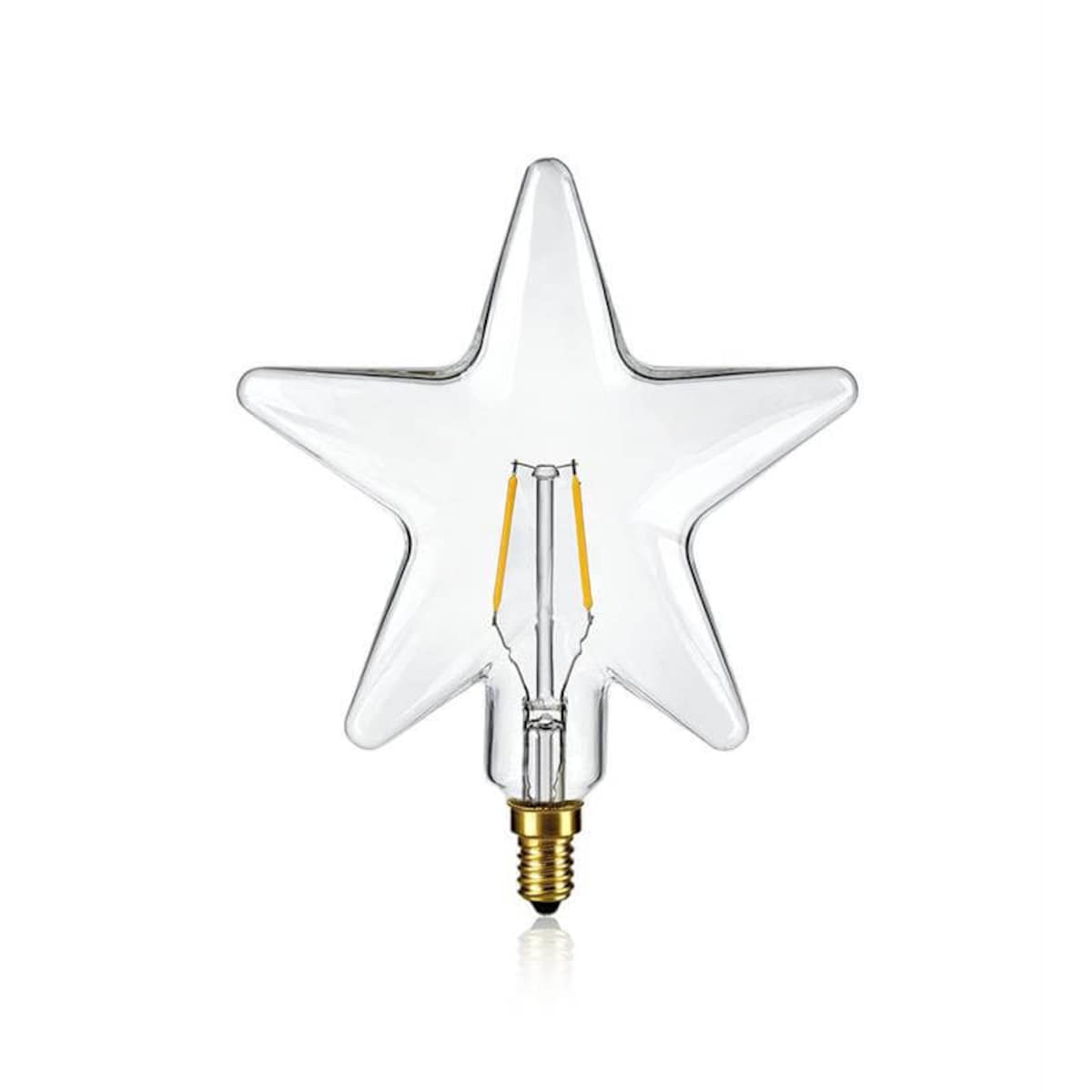 Dekoracyjna żarówka ledowa Starbulb gwiazda E14 0,5W 3000K biała ciepła, Markslojd