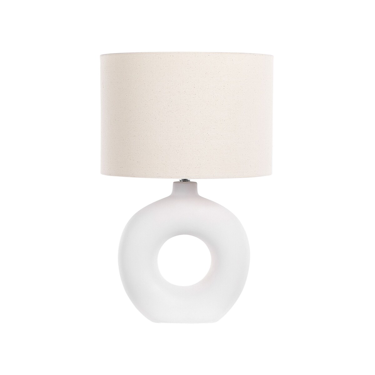Lampa stołowa ceramiczna biała VENTA