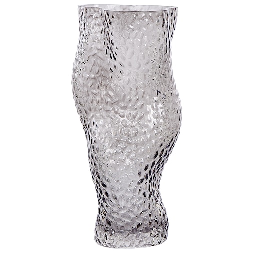 Wazon na kwiaty DYTIKO Szkło 31 cm Szary
