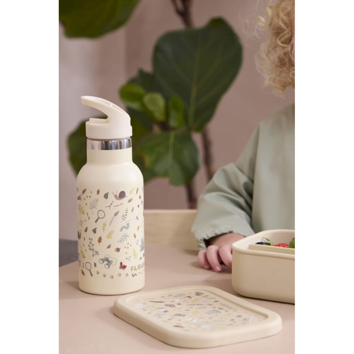 Filibabba Butelka na wodę ze stali Nierdzewnej Little Wonders