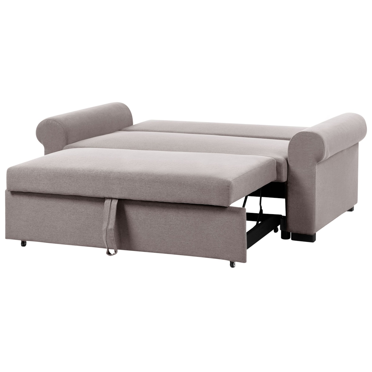 Sofa rozkładana brązowa SILDA