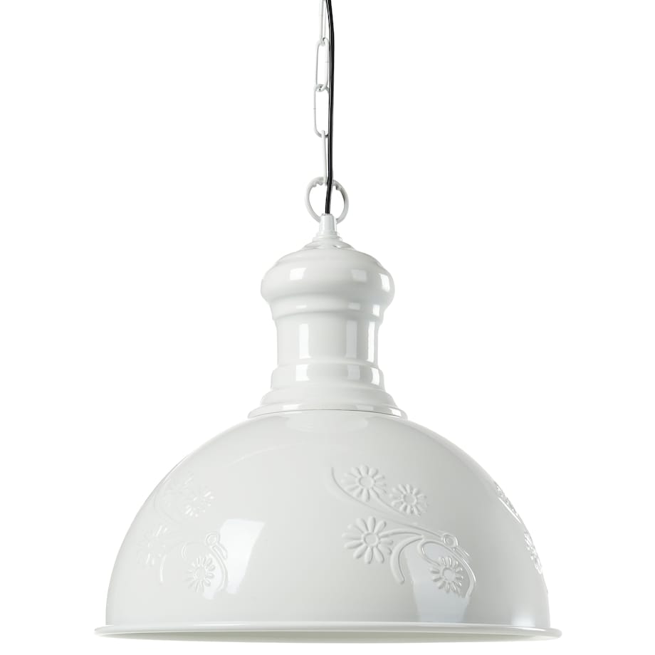 Lampa wisząca DIDESSA Metal Złamana biel