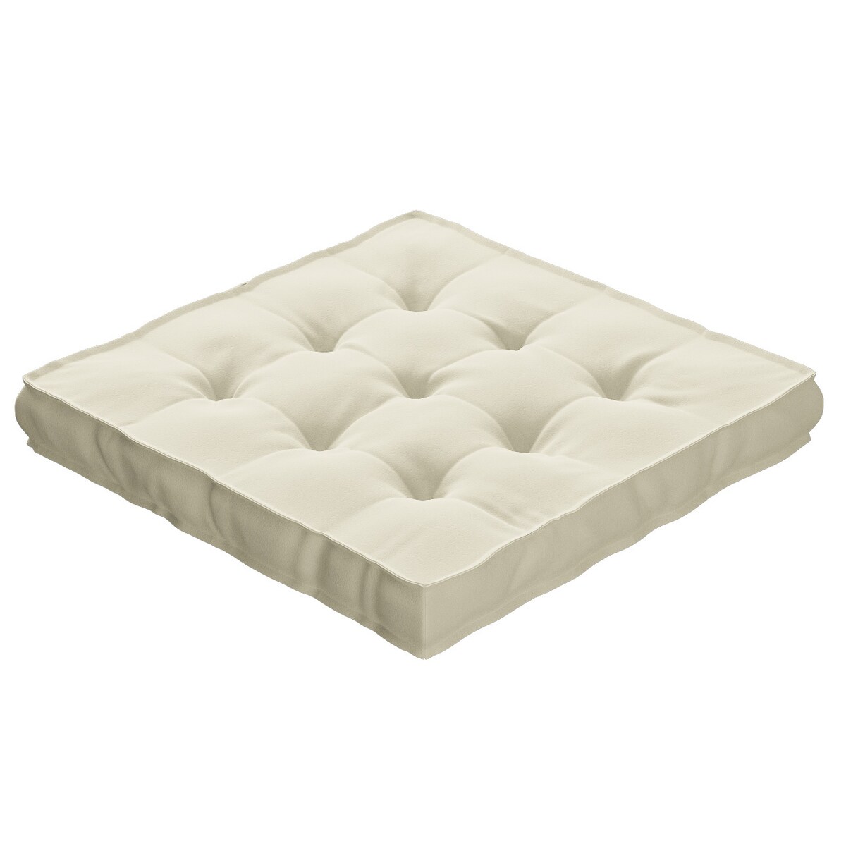 Poduszka na krzesło Kuba, kremowy, 50 x 50 x 10 cm, Crema