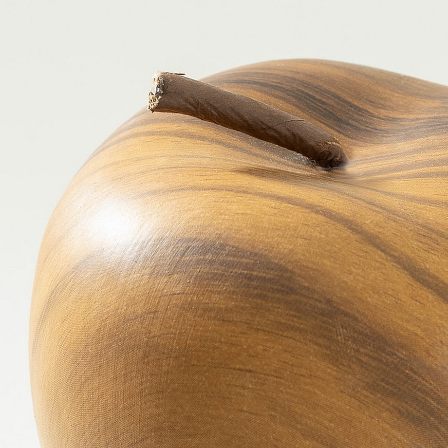 Dekoracja Wooden Apple I 12 cm, 12x12x12 cm
