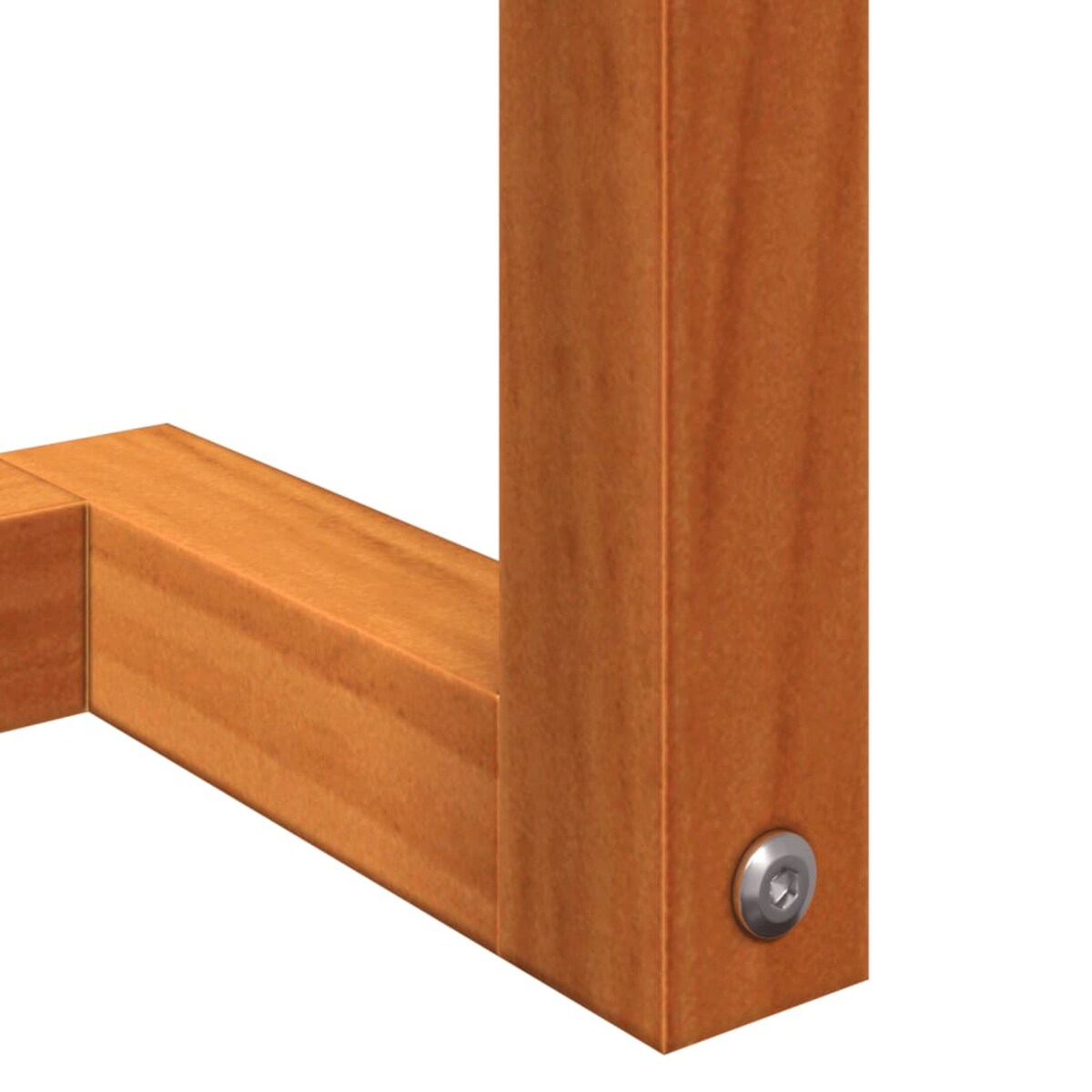 vidaXL Wieszak na ręczniki, woskowy brąz, 23x18x90 cm, drewno sosnowe