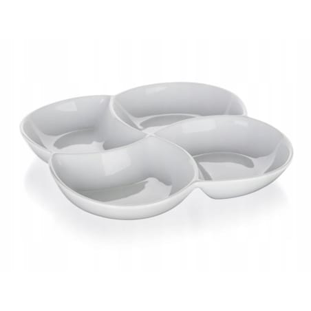 MISA SALATERKA TALERZ DZIELONY NA PRZEKĄSKI DIPY na owoce jedzenie talerz