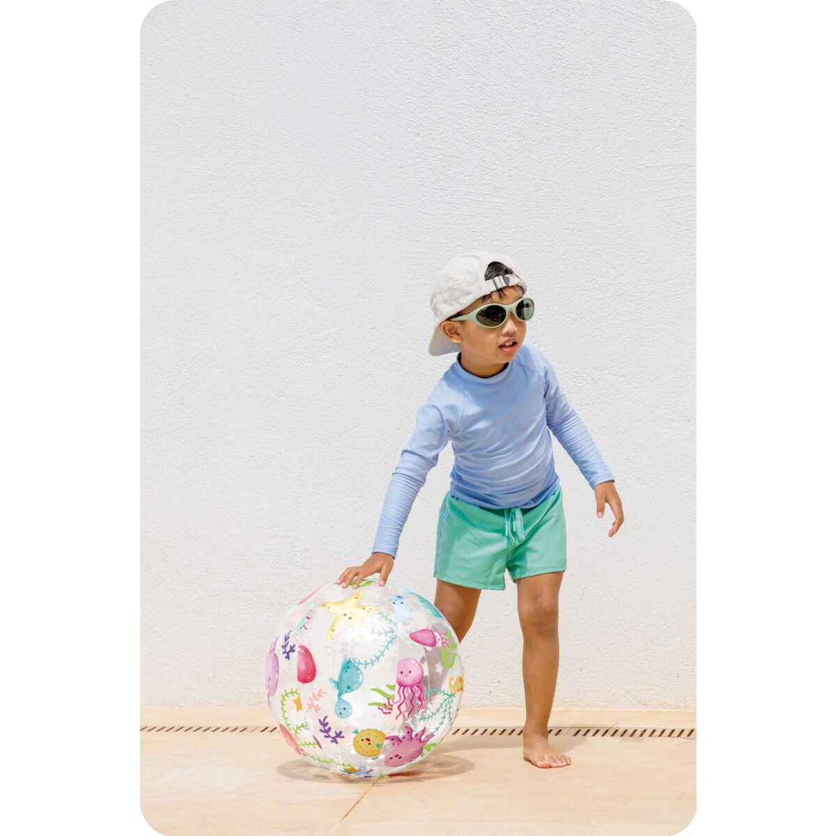 Piłka dmuchana plażowa Podwodny Świat 51cm Intex 59040-11