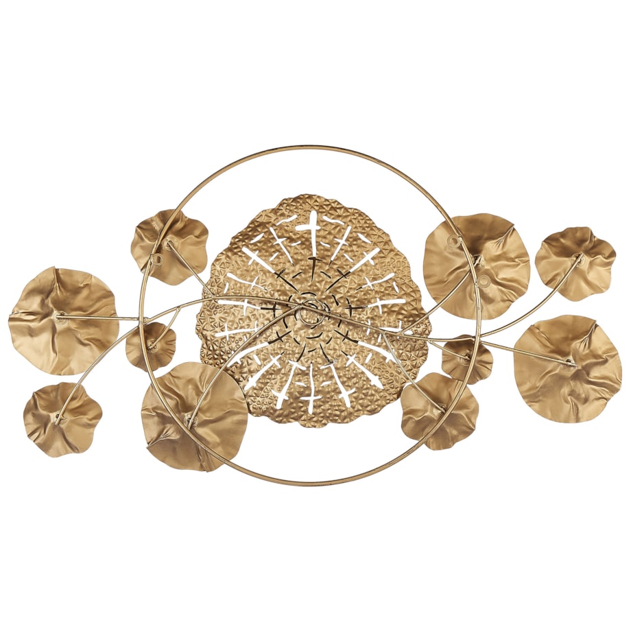 Dekoracja ścienna złota CHROMIUM