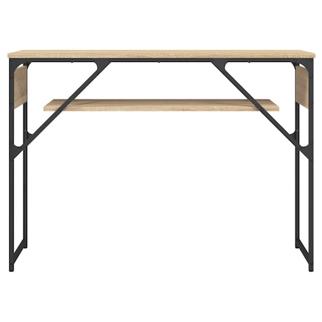 vidaXL Stolik konsolowy, dąb sonoma, 105x30x75 cm