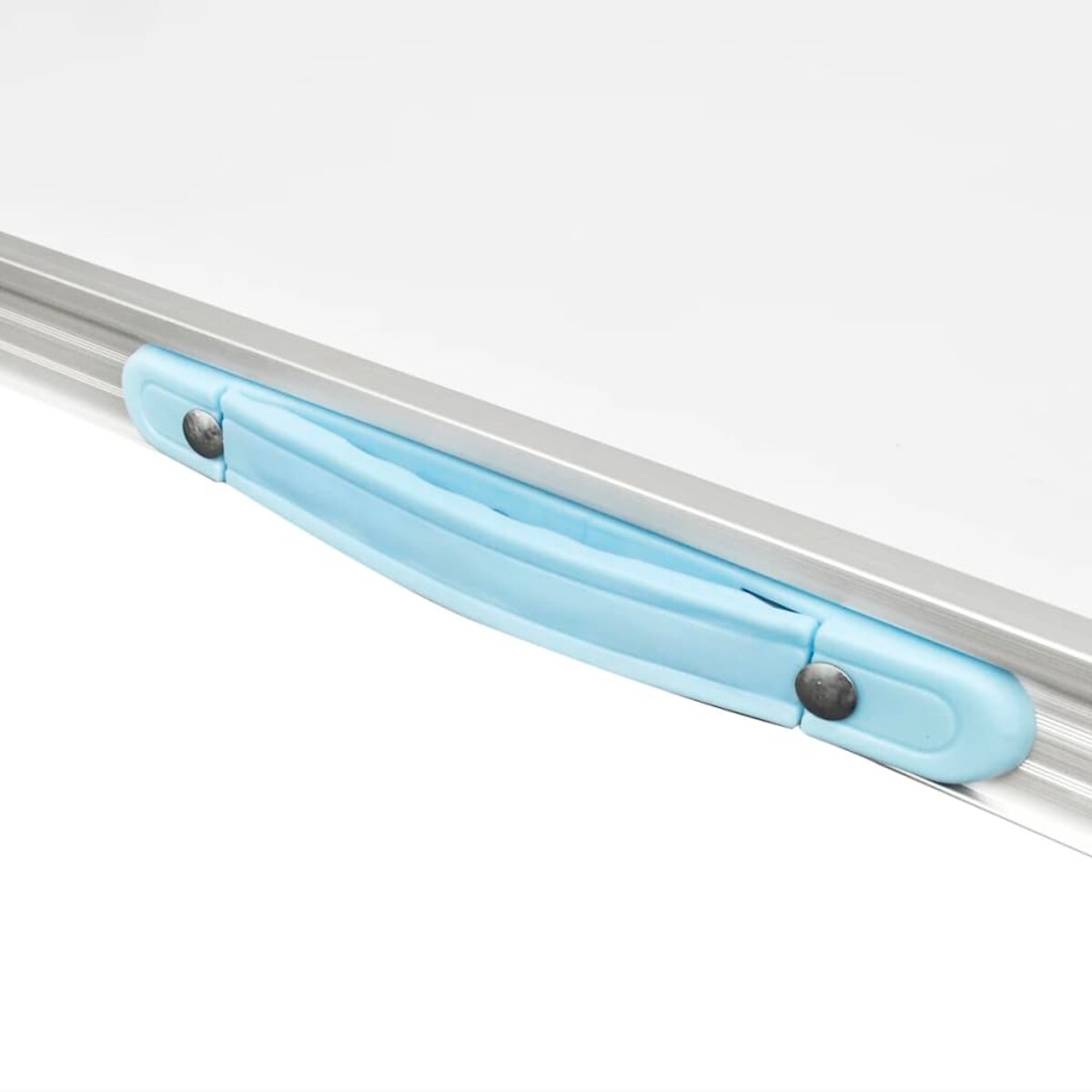 Składany stół kempingowy z metalową ramą 80 x 60 cm