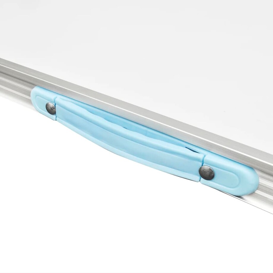 Składany stół kempingowy z metalową ramą 80 x 60 cm