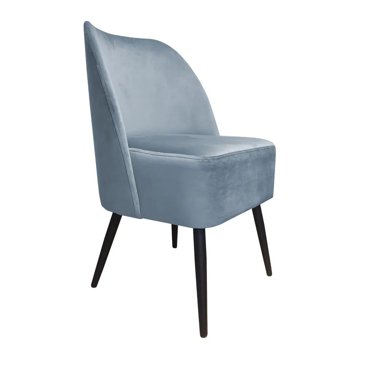 Fotel DUNAJ BL VELVET szary
