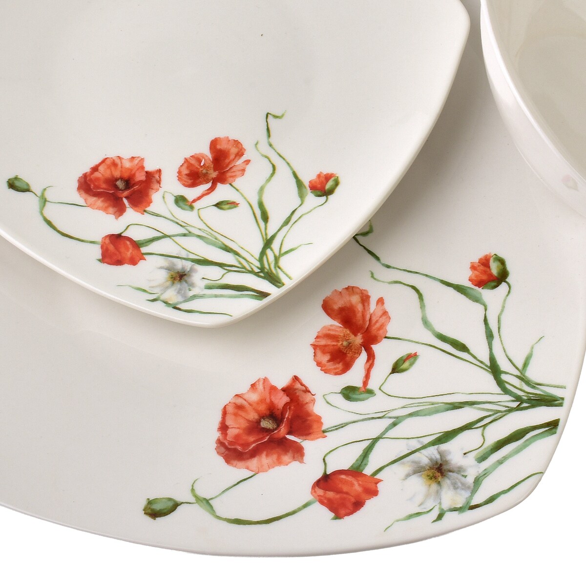 Komplet obiadowy LEA POPPY