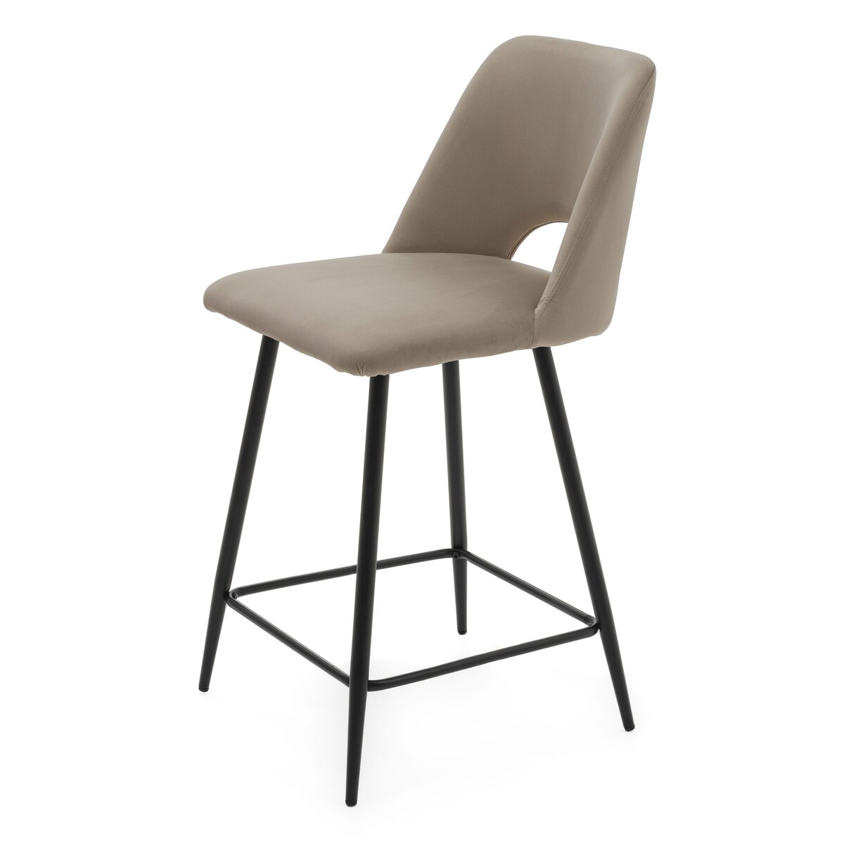 HOKER TAPICEROWANY WELUROWY DO SALONU JADALNI BAROWY NOWOCZESNY ORO CIEMNOBEŻOWY