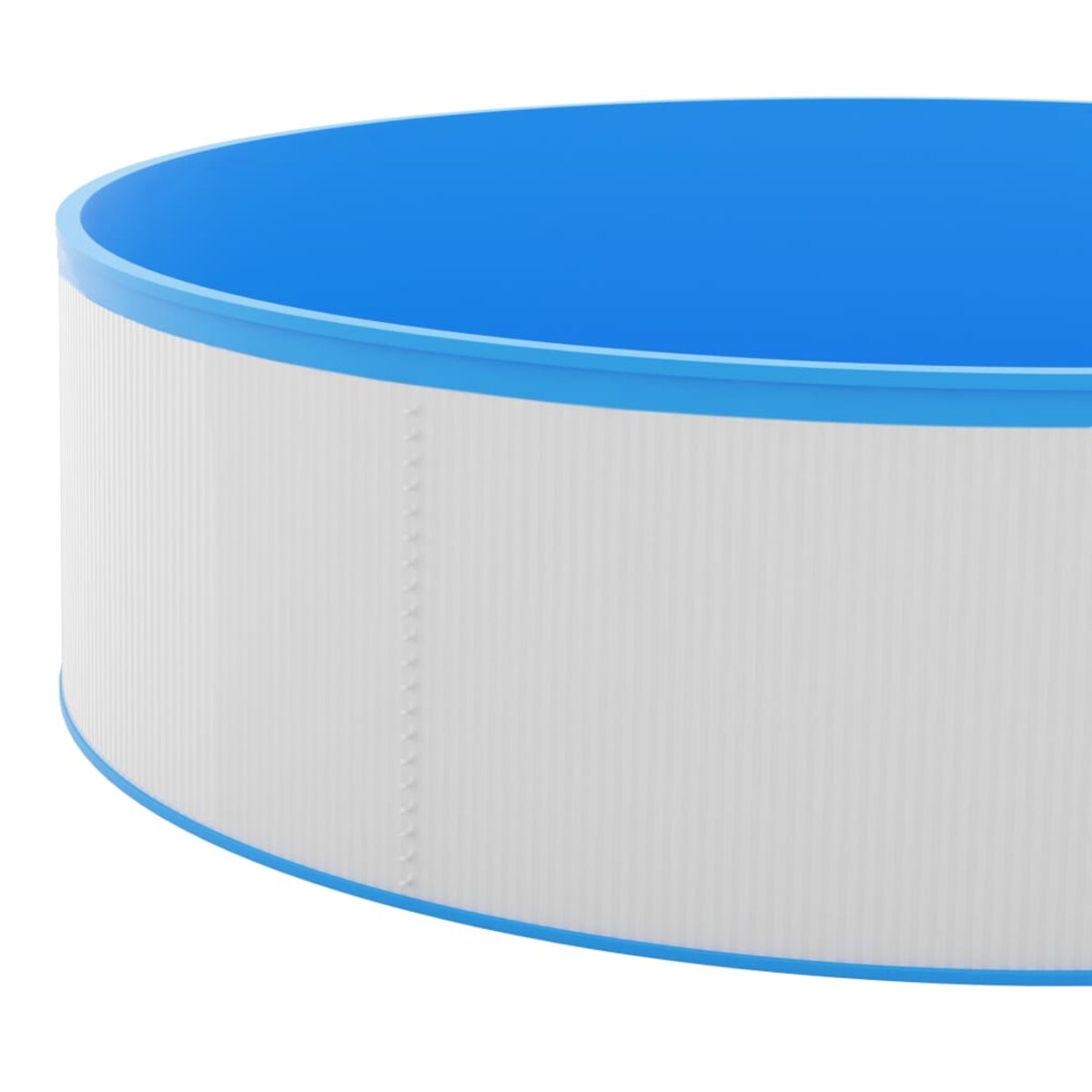 vidaXL Basen ogrodowy, 350x90 cm, biały