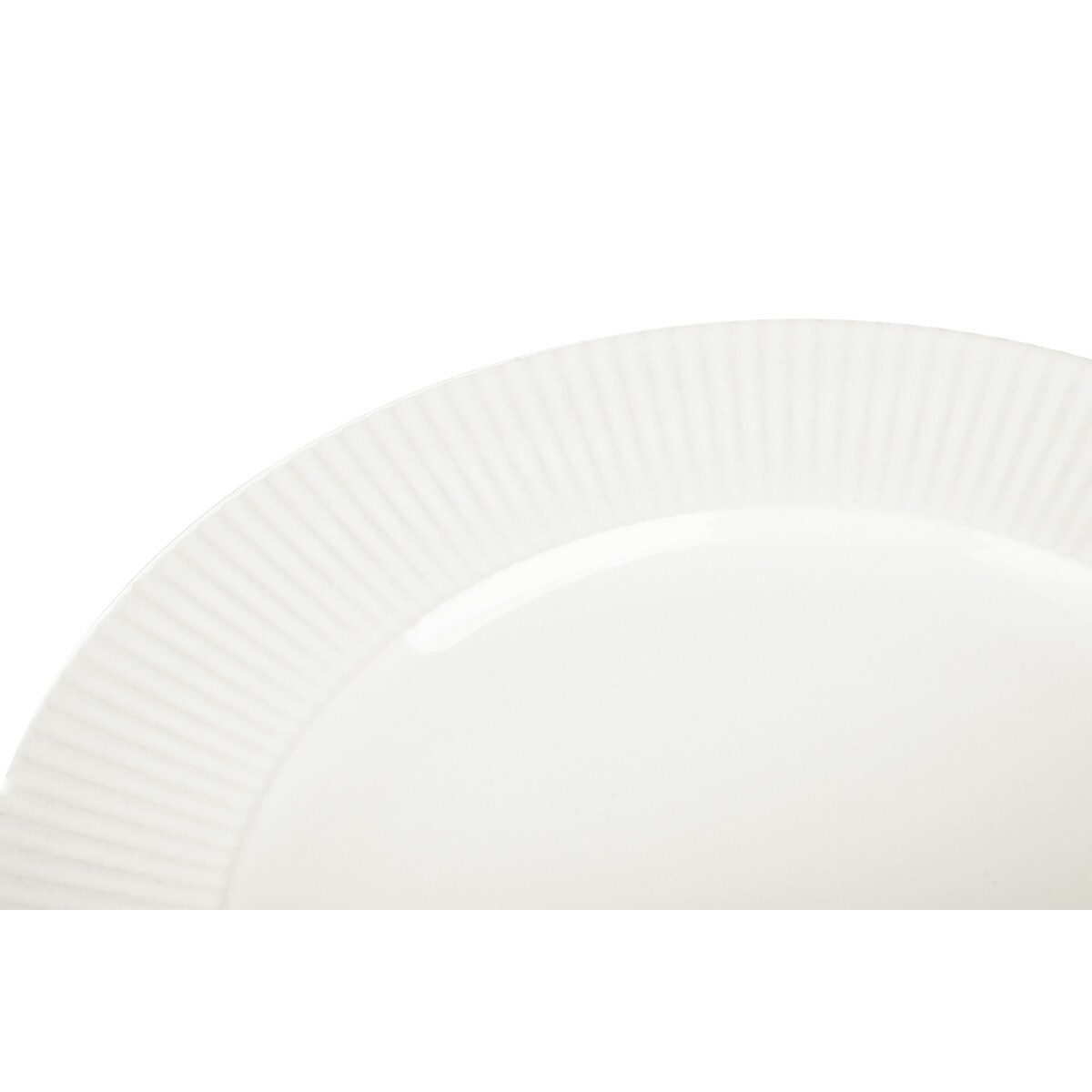 Konsimo LARIS Talerz obiadowy, kość słoniowa