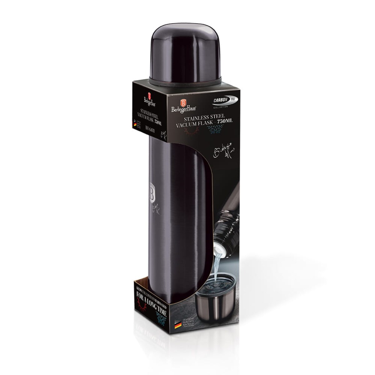 Termos stalowy 500 ml Carbon Pro Edition Berlinger Haus BH-6402