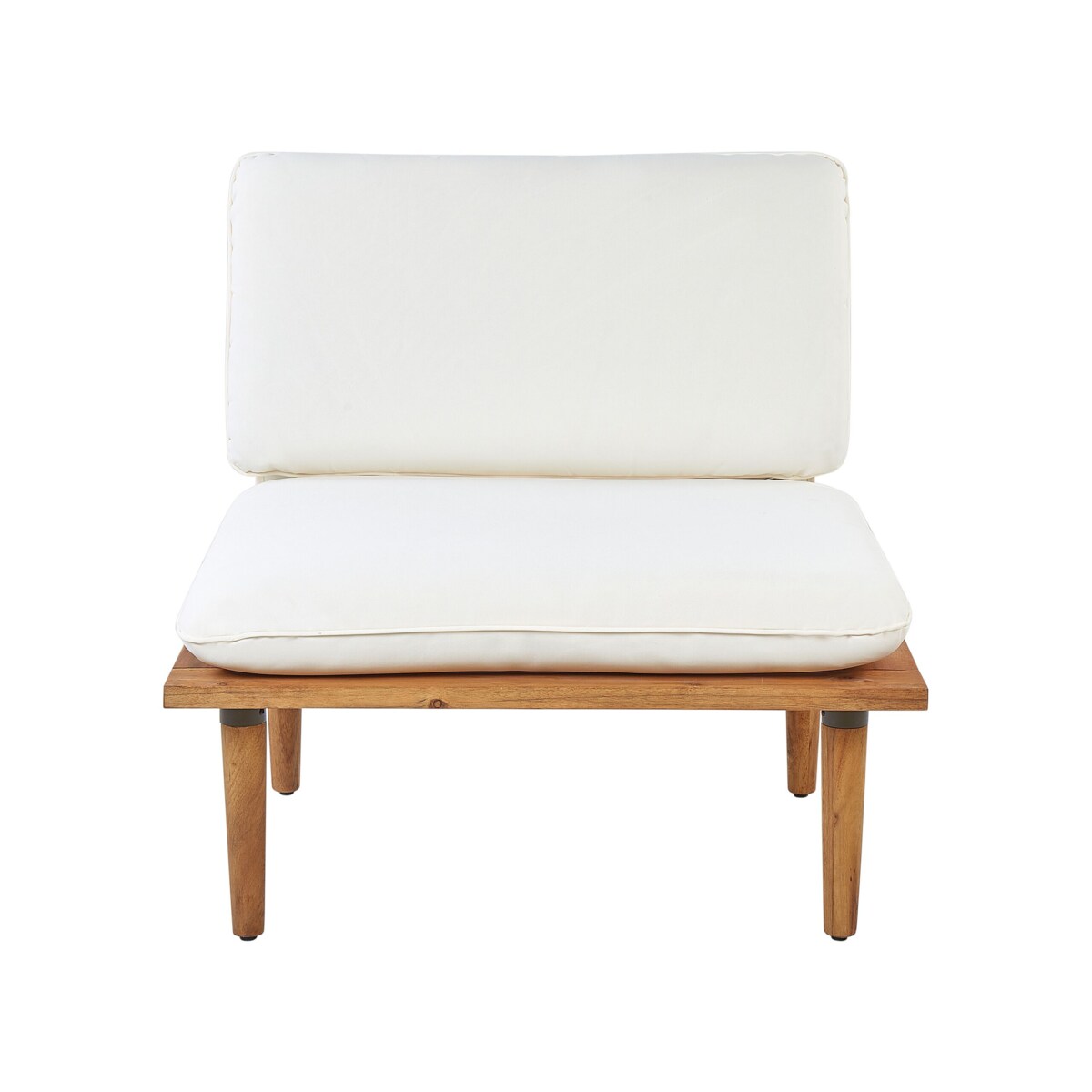 Zestaw wypoczynkowy 2-osobowa Drewno akacjowe (certyfikat FSC®) Złamana biel FRASCATI